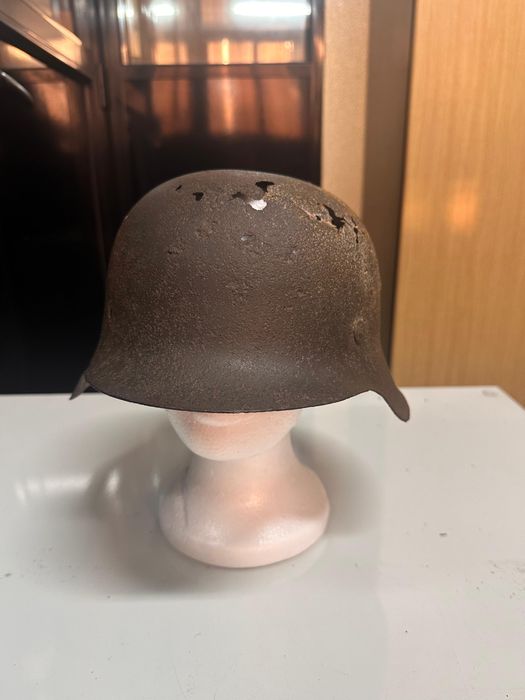 Capacete 2 guerra waffen SS nazi Alemanha
