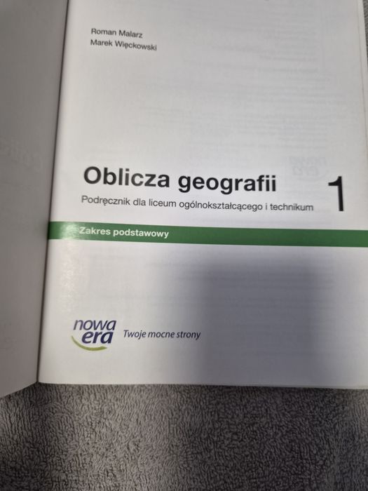 Podręcznik z Geografi