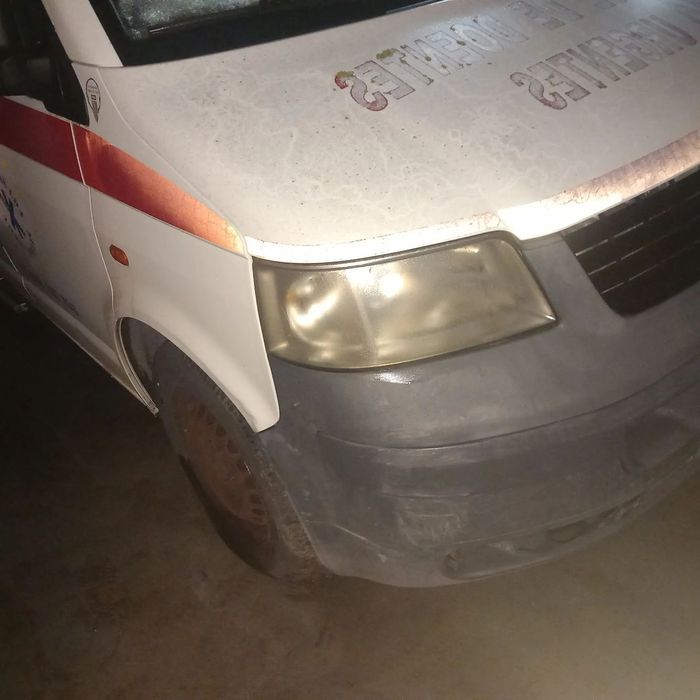 Frente completa sem airbags vw transporter t5