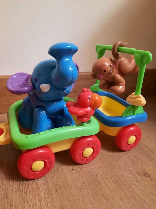 Pista corrida Selva + Comboio Selva - Fisher Price
