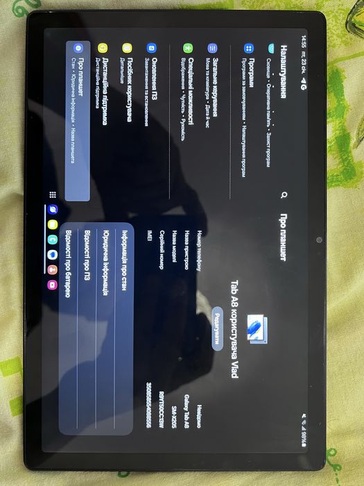 Продам планшет SAMSUNG Galaxy TAB A8 3/32