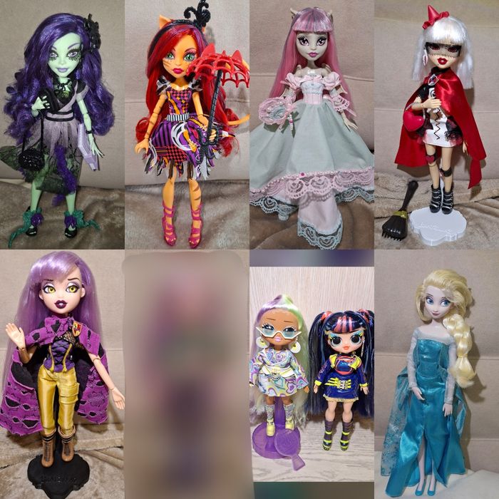 різні ляльки монстер хай monster high братзіллаз bratzillaz лол lol omg та інші