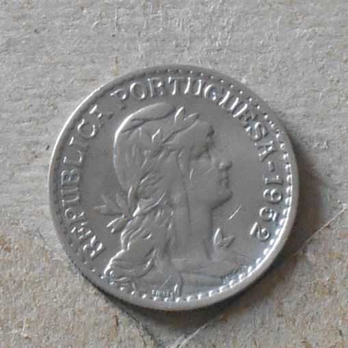 Portugal 1 escudo  1952 - olx X11079