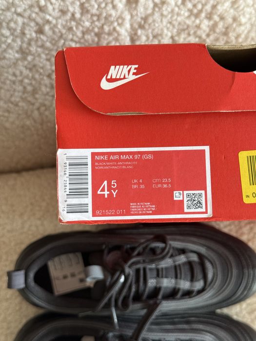 Кросівки кроссовки Nike Air max 97 36,5p