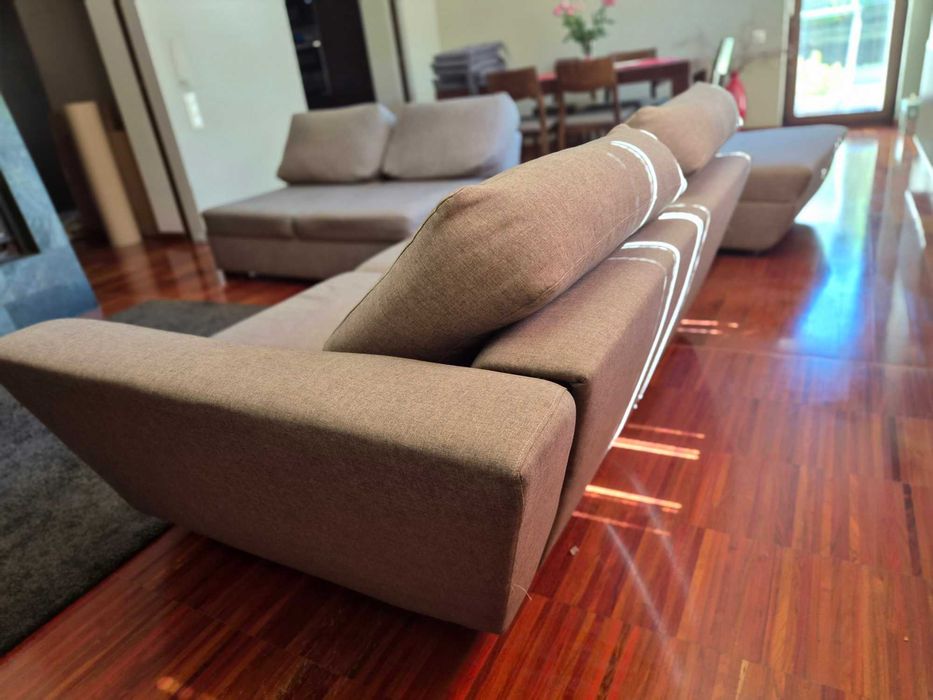 Sofa 3 elementowa szara