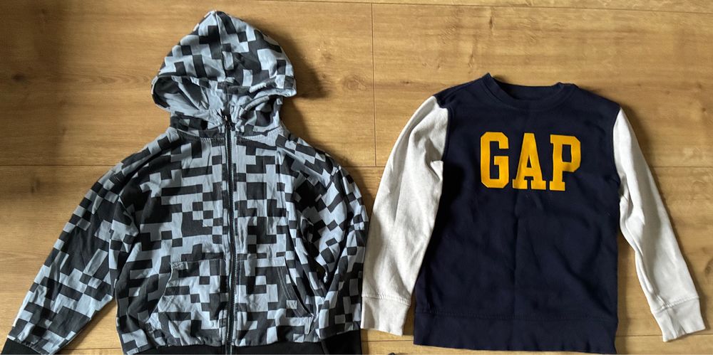 Bluza chłopięca Coccodrillo Sweter Gap zestaw 128