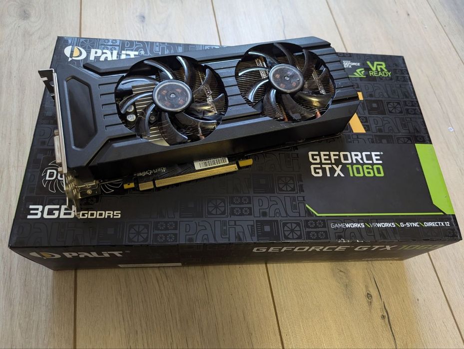 Продам відеокарту GeForce GTX 1060  3GB GDDR5 Stalker 2