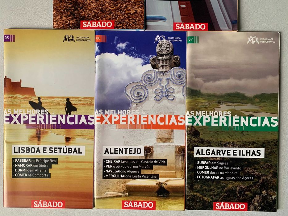 Guias Turísticos 'As Melhores Experiências' - volumes 1 a 7