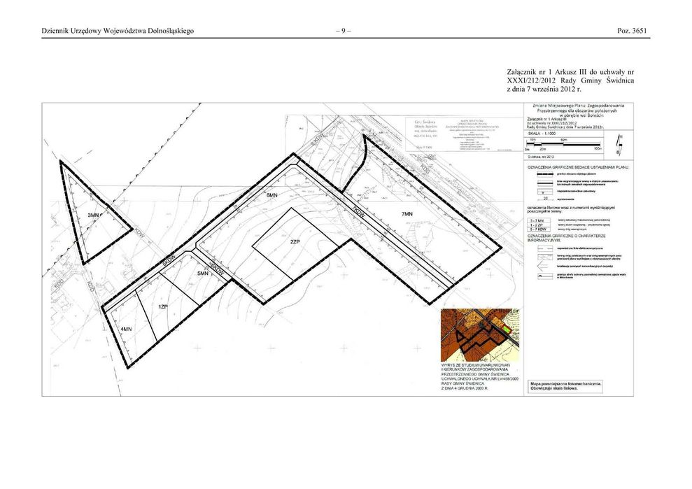 Działka budowlana 15 ar Boleścin