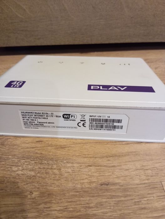 Router modem Huawei B310s-22 wi-fi LTE