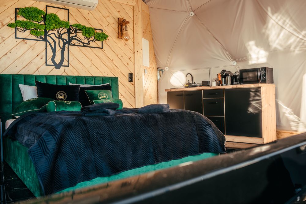 Wolne od dziś Góralski Harem Osada Glamp, jacuzzi, glamping