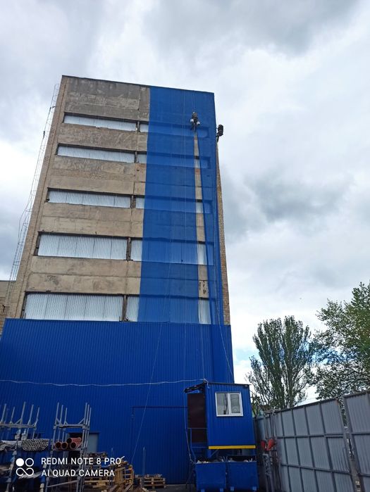 Висотні роботи! Промисловий альпінізм