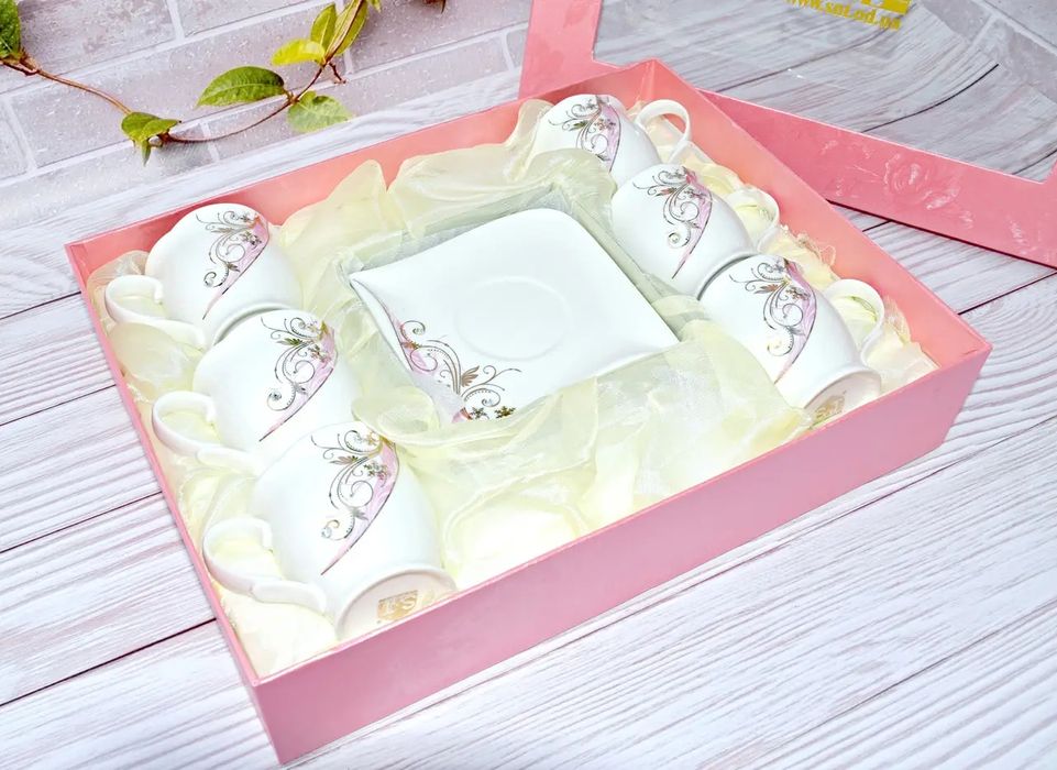 Сервіз кавовий S&T Жаклін порцеляна 12 предметів