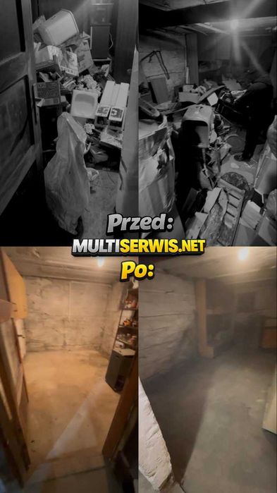 Opróżnianie, Sprzątanie, Czyszczenie, Utylizacja, Wywóz! MultiSerwis!