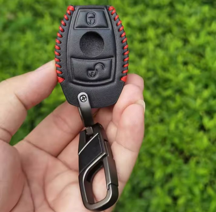 Шкіряний чехол для ключа рибки Mercedes-Benz
