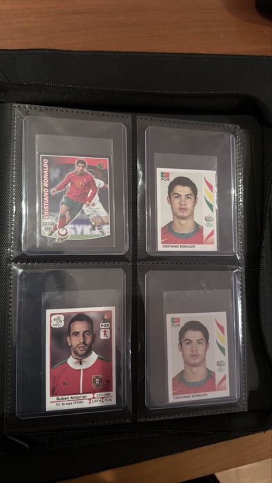 Varios cromos do cristiano ronaldo