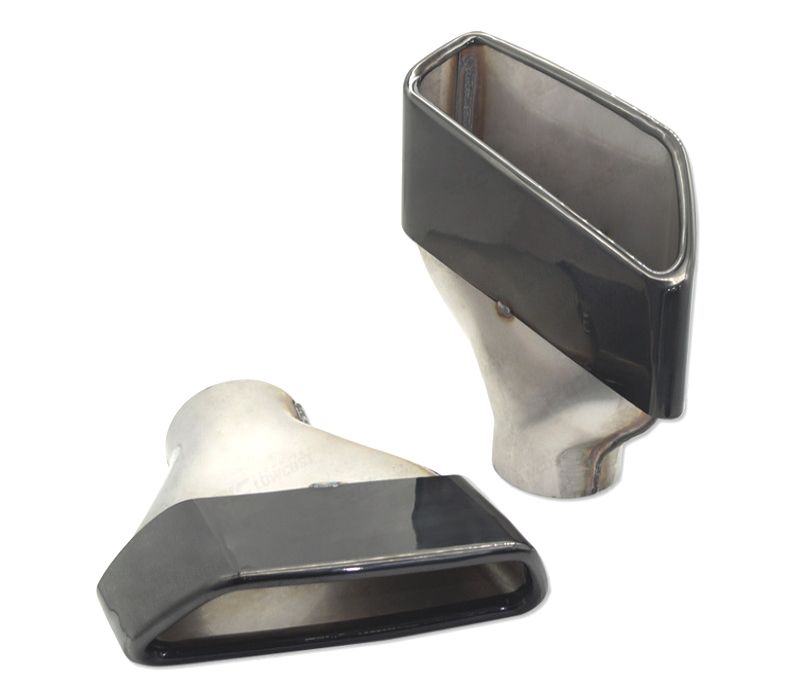 PONTEIRAS DE ESCAPE BMW G30 17-20 LOOK 530 PRETAS