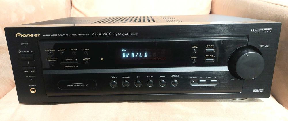 ‼️ pioneer vsx-407 rds amplituner 5.1 ciężki solidny ‼️