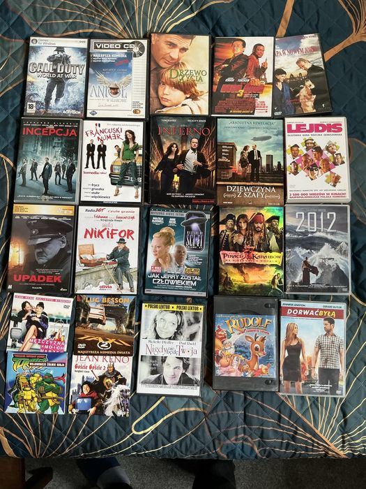 Filmy bajki DVD bogata kolekcja