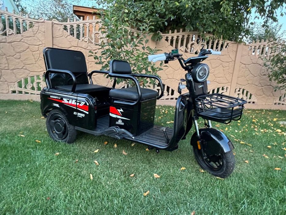 Трицикол CORCO SIG-7 SG Двигун 1200W 72/23АН ДОСТАВКА, ДО ВАС ДОДОМУ