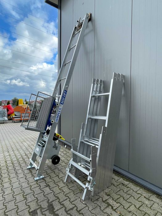 Winda dekarska drabina SIMPLEX 250kg 18m geda bocker nie używana