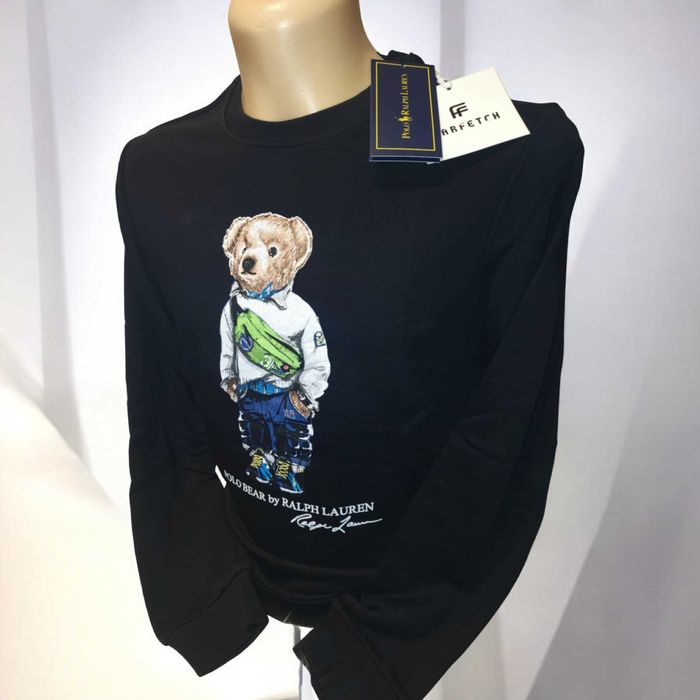 Polo Bear by Ralph Lauren - czarna M, seria z misiem, przecena