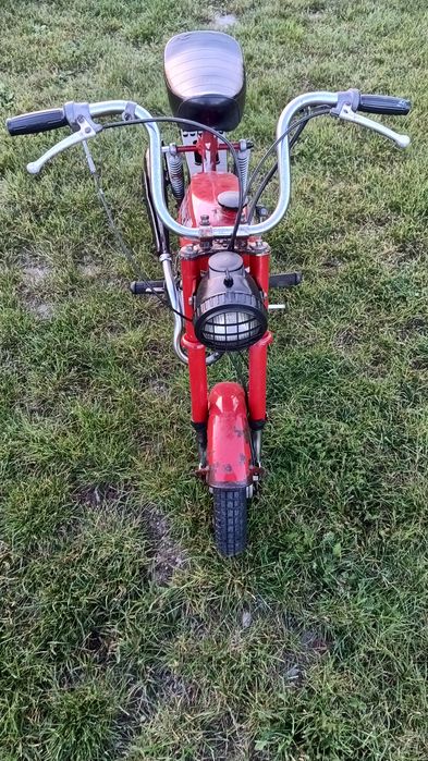 Motorynka zarejestrowana, zabytek, na chodzie Romet pony 301