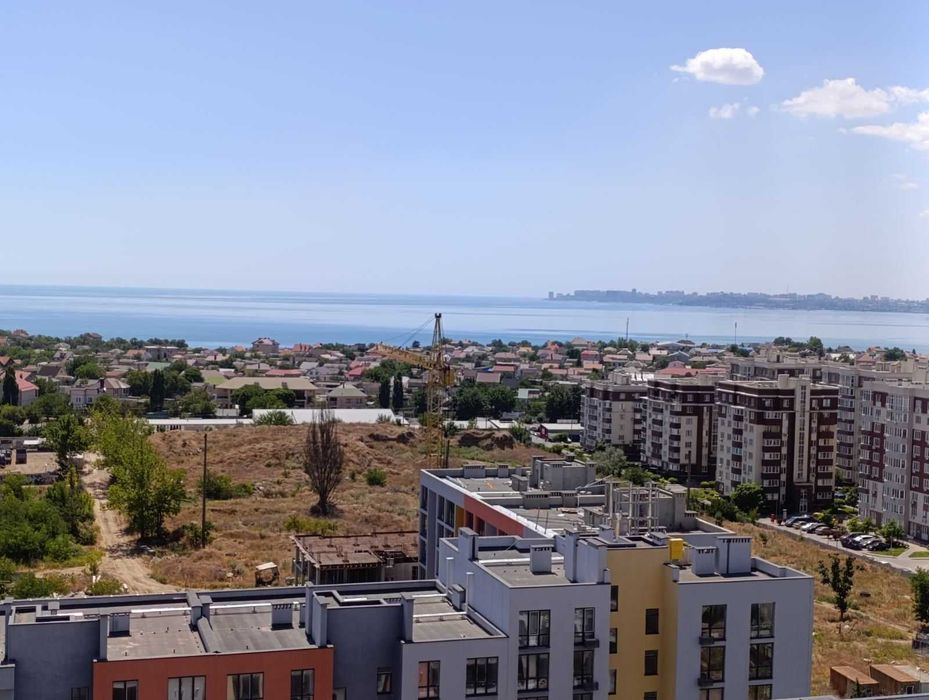 2 кімнатна квартира + кладовка , ЖК Приморські сади, прямий вид моря