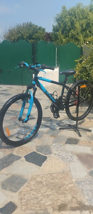 Bicicleta rockrider roda 24 dos 9aos12anos