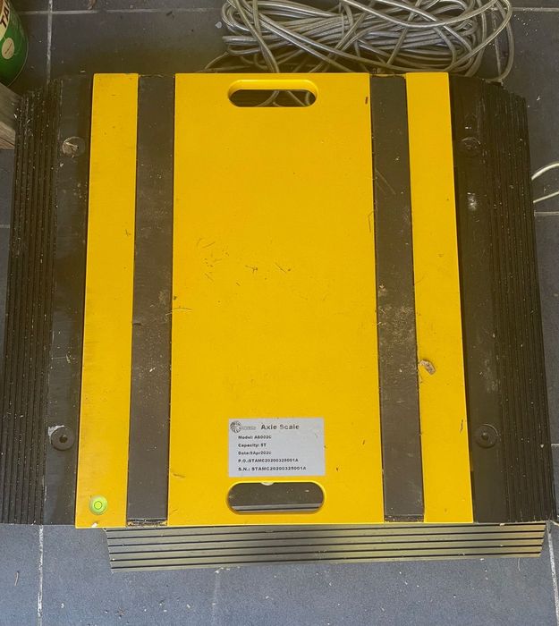 Przenośny miernik ważenia MWI01- waga najazdowa