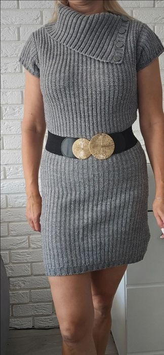 Sweter/tunika 30% wełna