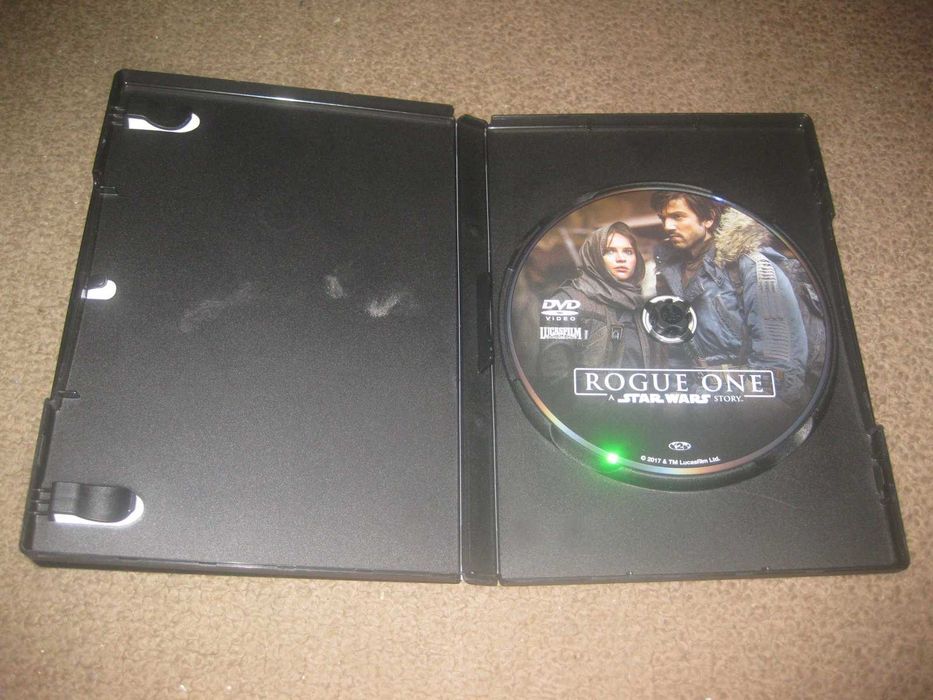 DVD "Rogue One: Uma História de Star Wars" com Forest Whitaker/Raro!