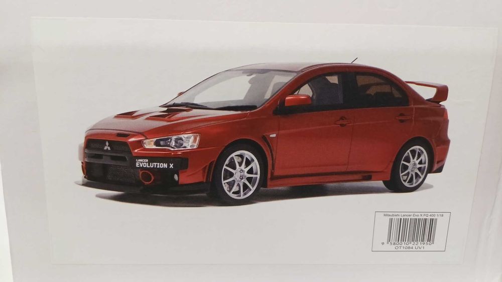 1/18 Mitsubishi Lancer Evo X FQ 400 - OTTO OT1084