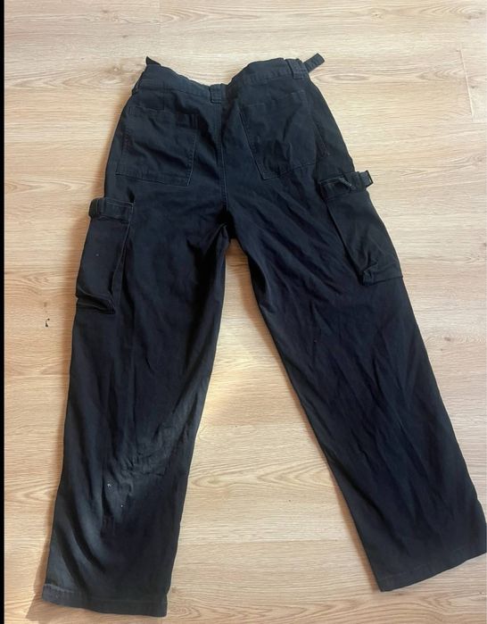 Чорні робочі workwear штани кропп