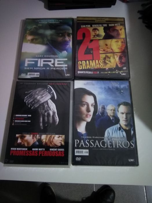 Lote de quatro Dvds