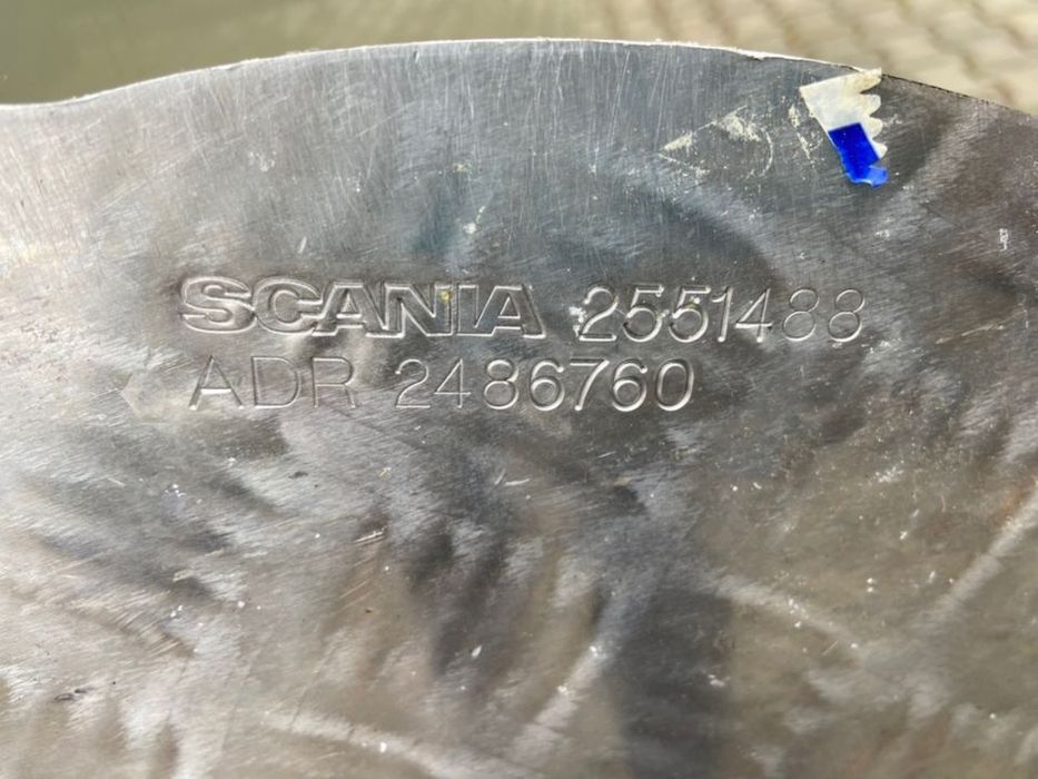 osłona katalizatora scania r v8 nowa pokrywa