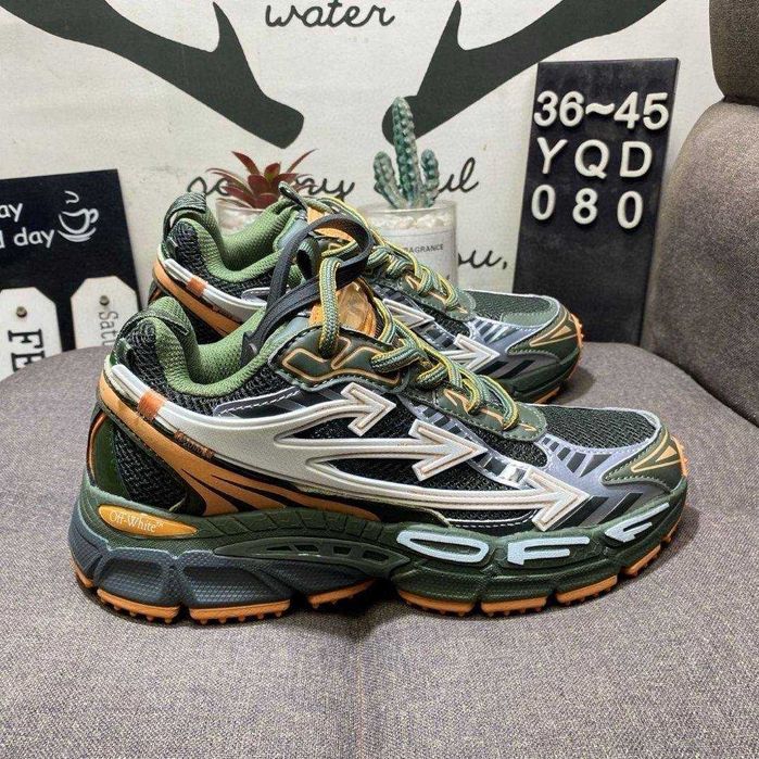 (БЕЗ ПЕРЕДОПЛАТИ)Off-White Right Be Back оф вайт райт бі бек зелені