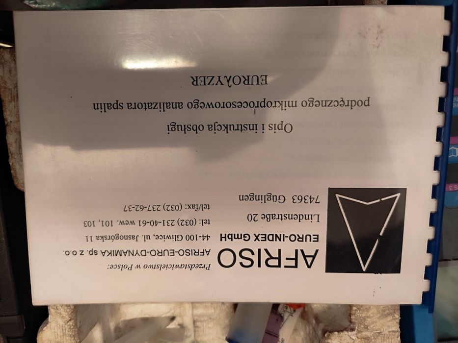 Analizator spalin .Afrizo