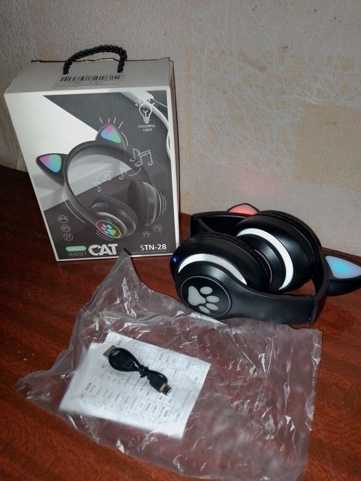 Беспроводные Bluetooth наушники  для детей STN-28