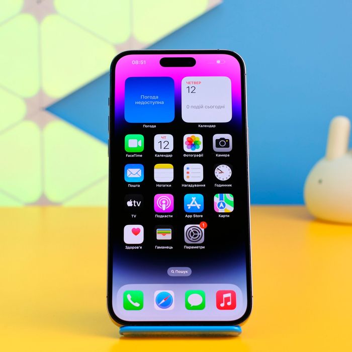 Смартфон Apple iPhone 14 Pro Max 128GB Deep (160937) Б/У З ГАРАНТІЄЮ