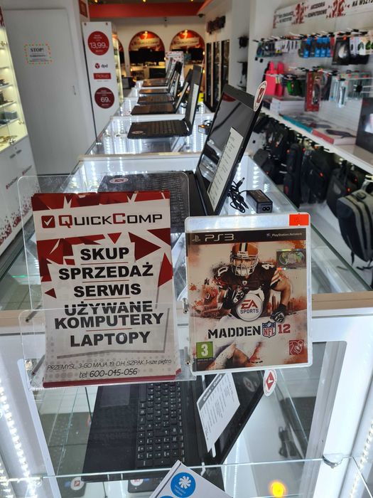 Gra PlayStation 3 PS3 Madden 12 Gwarancja 1 Rok QUICK-COMP