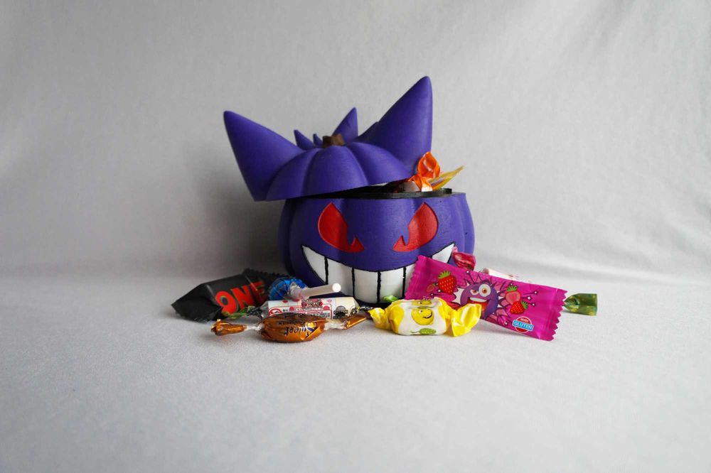 Pokemon Gengar em forma de abobora