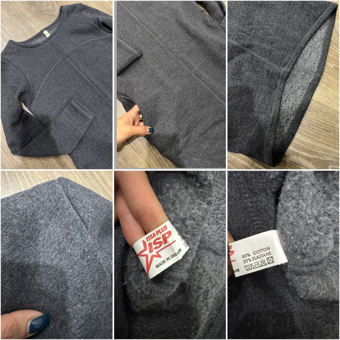 Платье туника флис Zara замш Asos xs-s серое черное