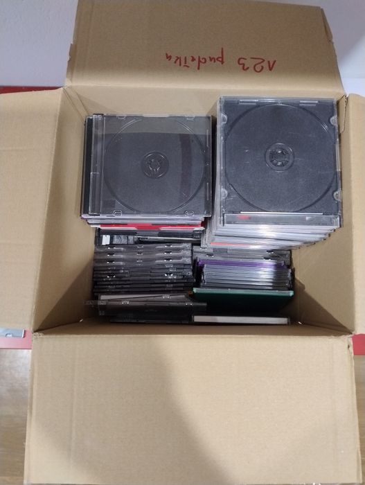 Pudełka na płyty CD, DVD