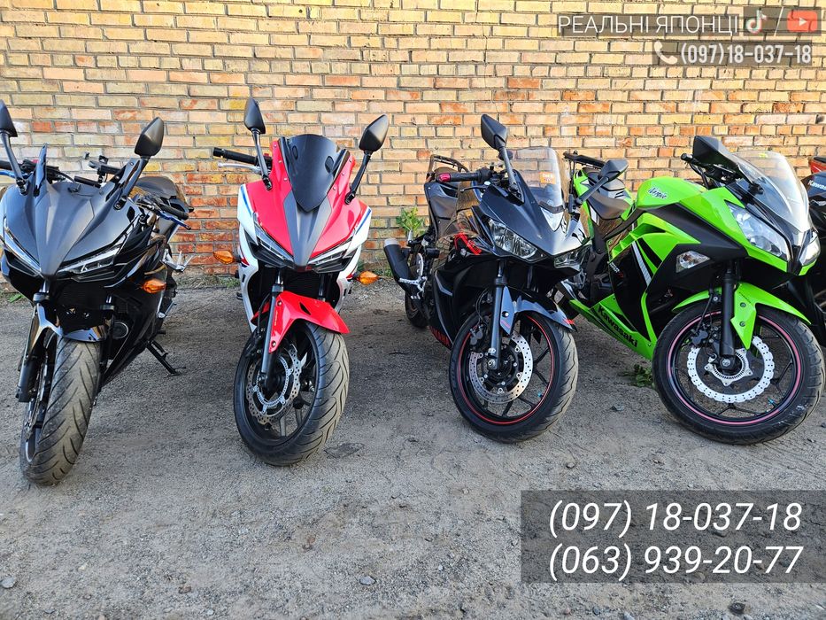 Kawasaki z250 ABS ninja мотоцикл з Японії без пробігу по Україні
