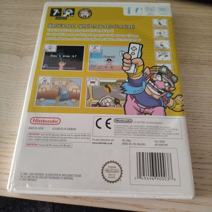 Jogo Wii Warioware Smooth Moves