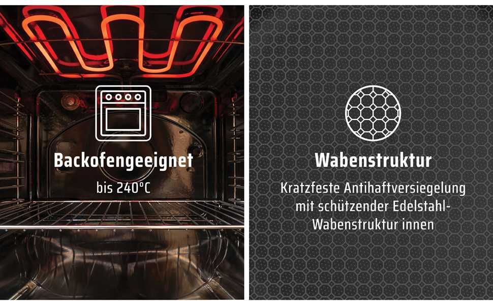 GSW 868402 Patelnia  32 cm stal nierdzewna do wszystkich kuchenek