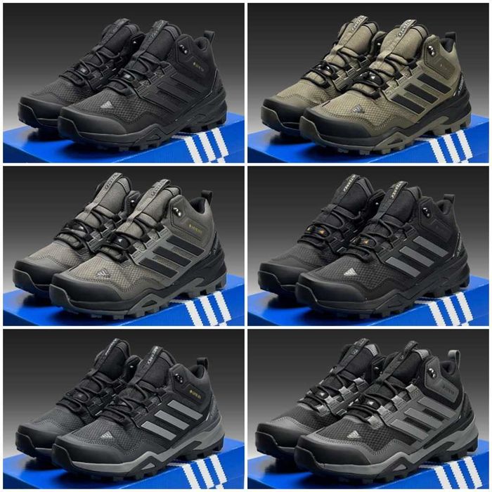 Чоловічі кросівки ботинки Adidas Terrex Fur 41 - 46 р. ХУТРО Gore-tex