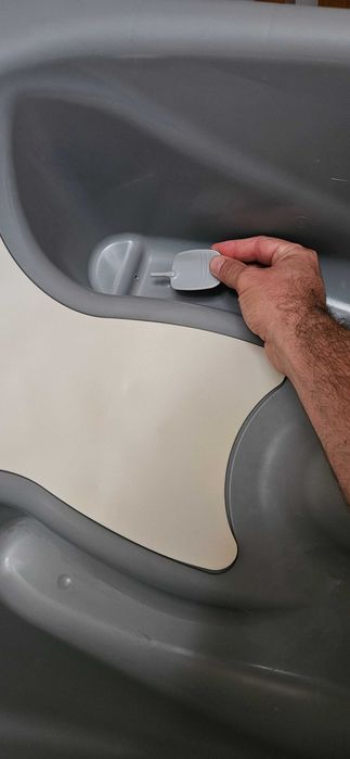 Banheira para bebé com estruura