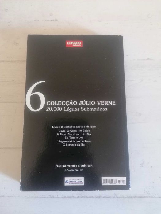 Livro Júlio Verne - 20000 Léguas Submarinas